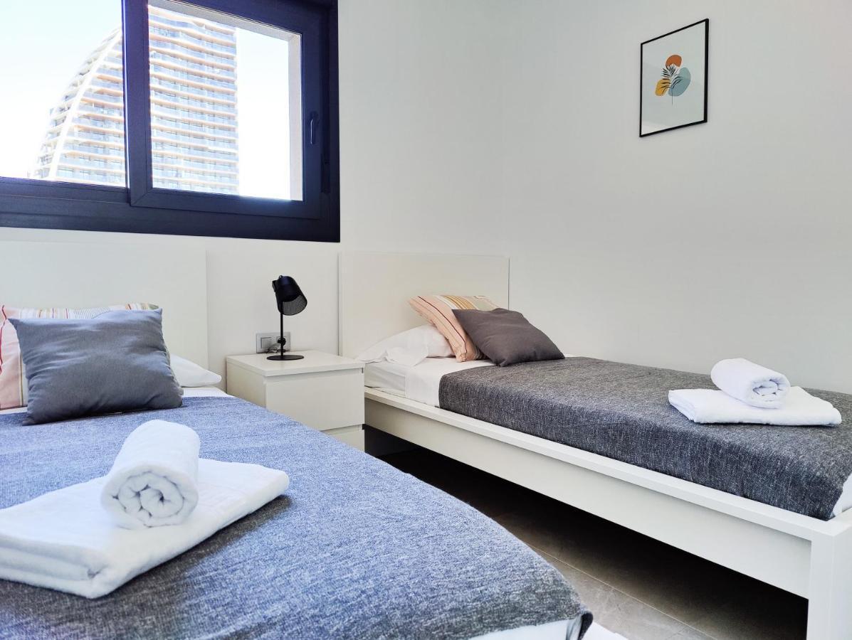 Sunset Cliffs Sea View Apartments Benidorm Esterno foto