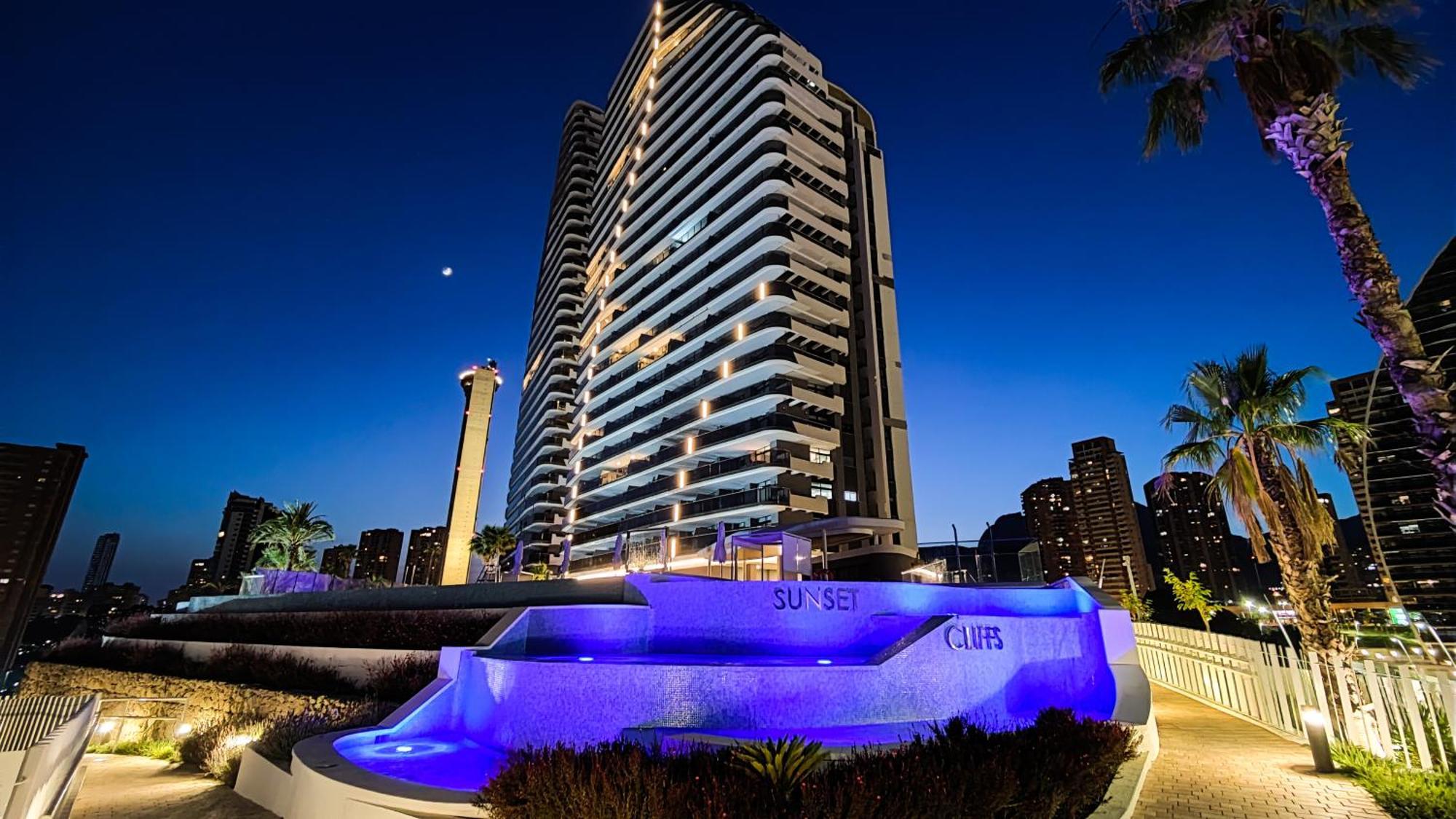 Sunset Cliffs Sea View Apartments Benidorm Esterno foto